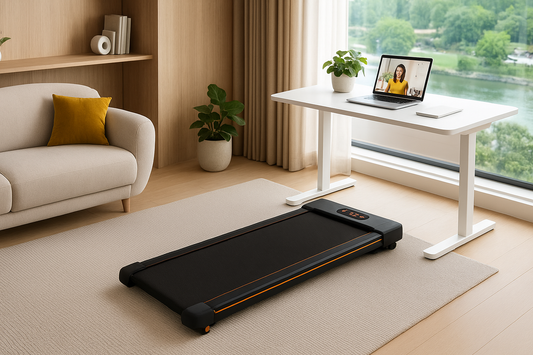 Folding Walking Pad Treadmill with Incline | Home & Office