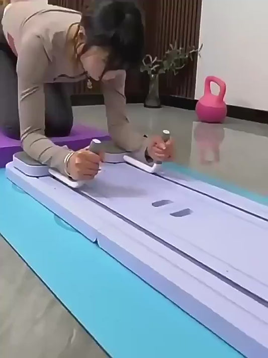 Blue full body exercise board